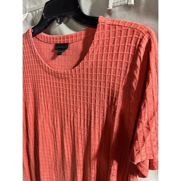 Bundle Of 2 J. Jill Wearever Collection Top Size MT Pink Black Waffle Textured‎ - Picture 8 of 10